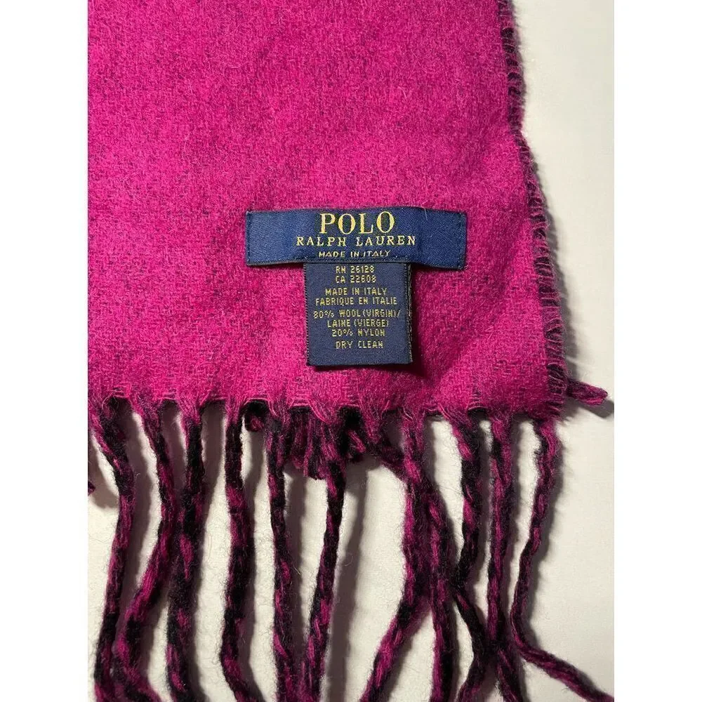 Polo Ralph Lauren Signature Virgin Wool Scarf